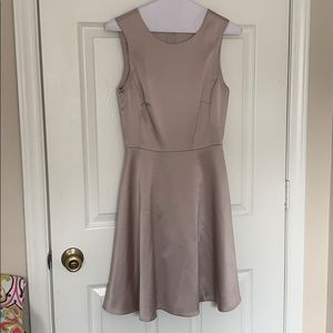 Karen Millen Champagne Blush Dress, like new